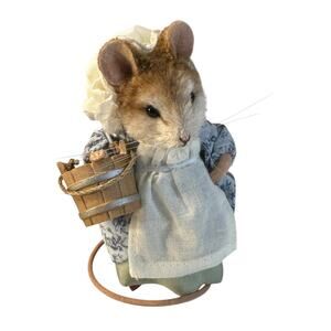 R John Wright #087 of 150 Mice Little Maid, Pretty Maid Mother Goose Series
